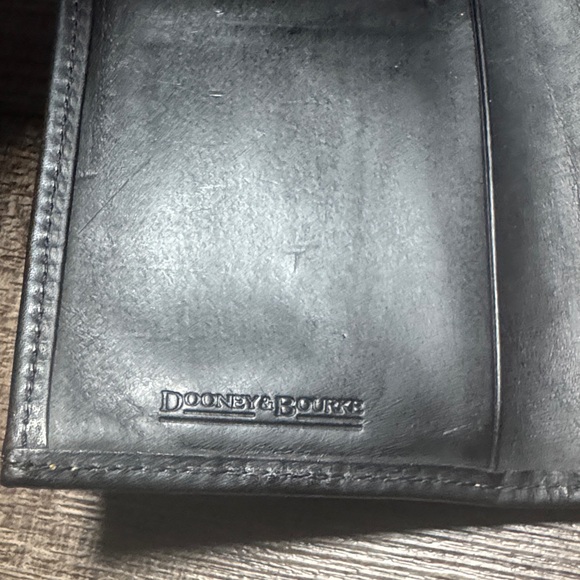 Dooney & Bourke Black Wallet with Colorful Logo - Picture 9 of 17